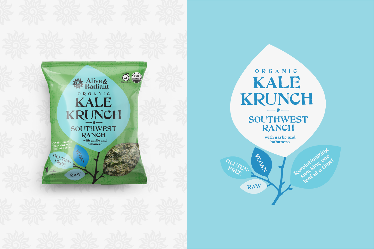 Alive & Radiant Kale Krunch Southwest Ranch