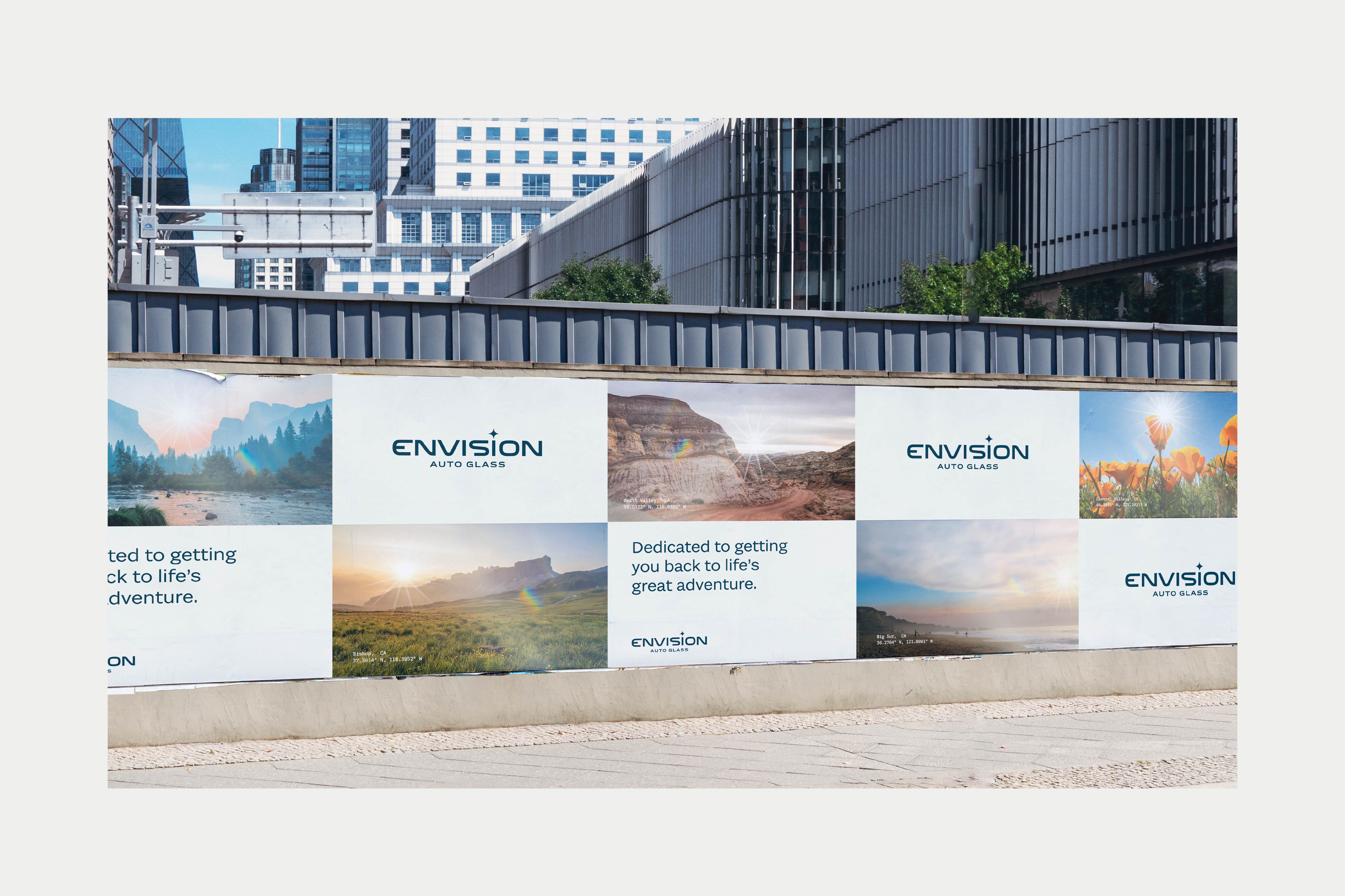 Envision Auto Glass bill board