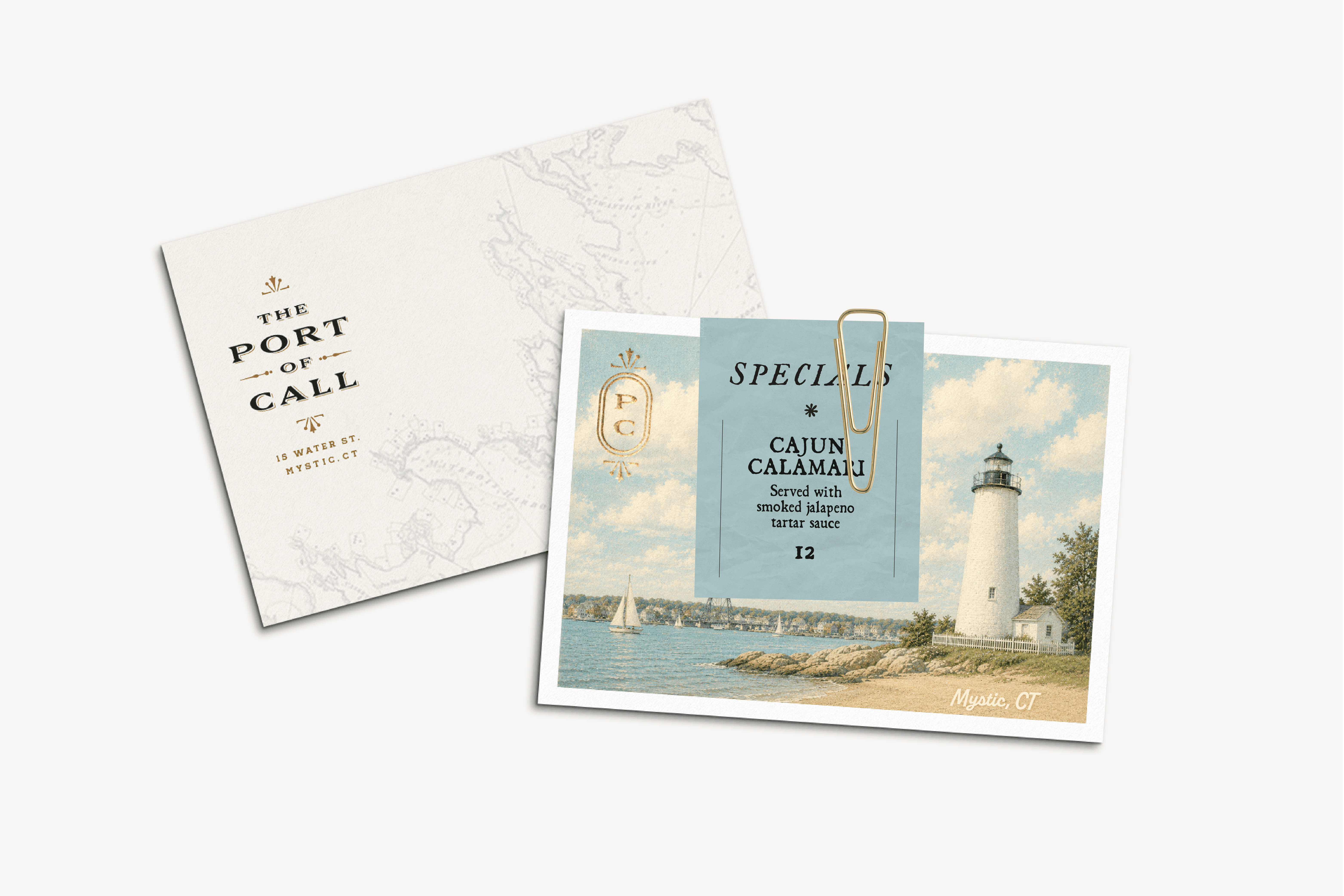 The Port of Call postcard 