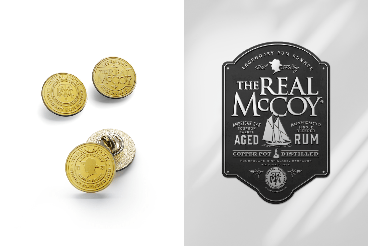 The Real McCoy brass pins and tin tacker